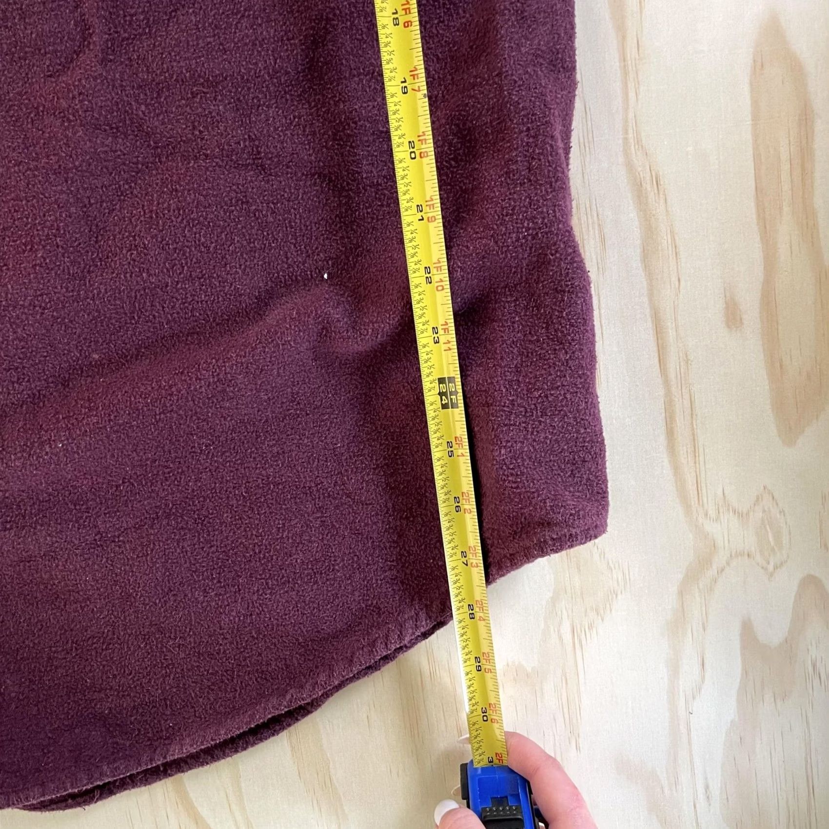 Vintage VINTAGE Sea Level Fleece Shirt Mens XL Burgundy Long Sleeve Button Up Size US XL / EU 56 / 4 - 5 Thumbnail