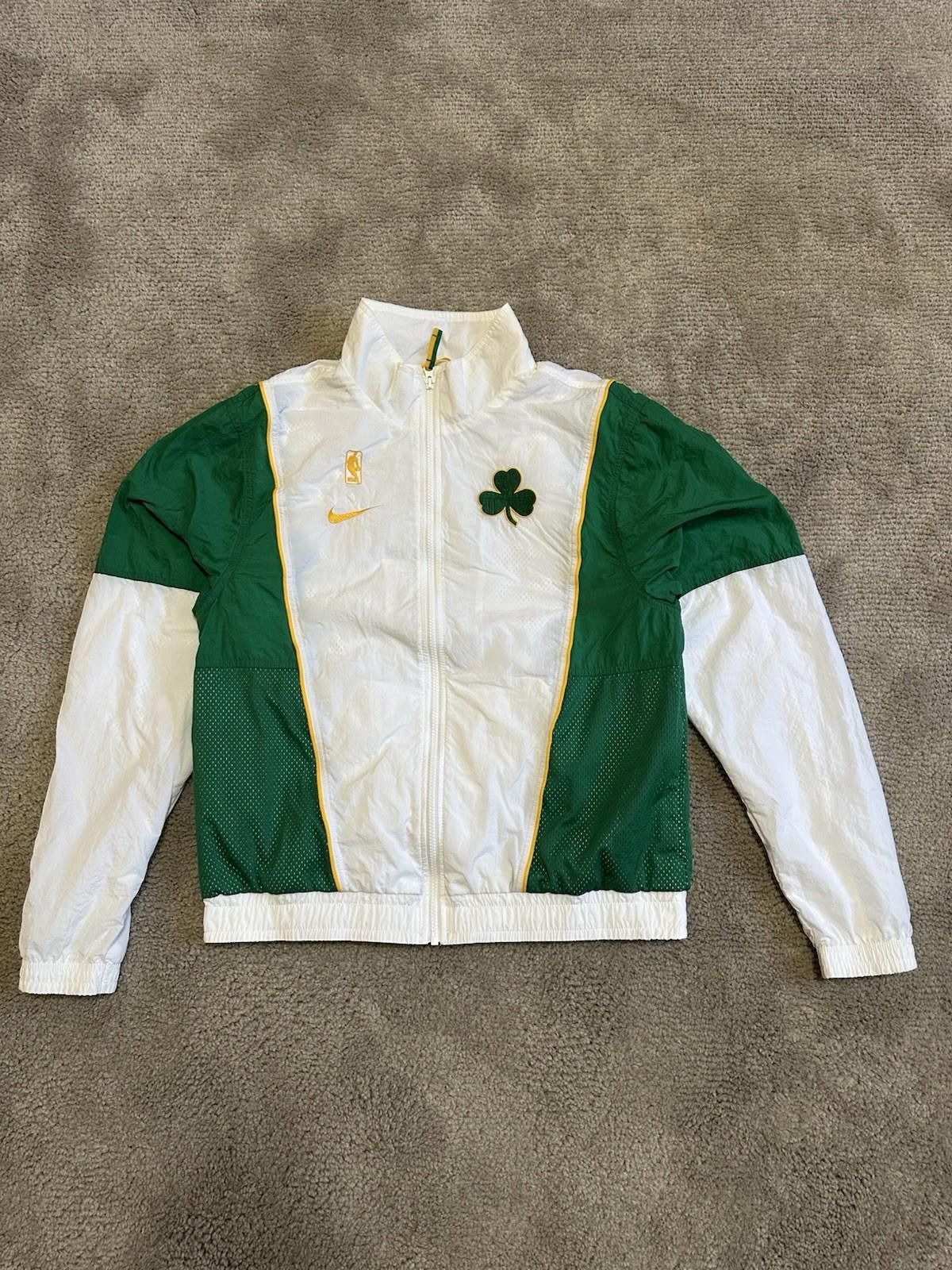 Nike Nike NBA Celtic Boston Basketball Track Jacket Sz M Size US M / EU 48-50 / 2 - 1 Thumbnail