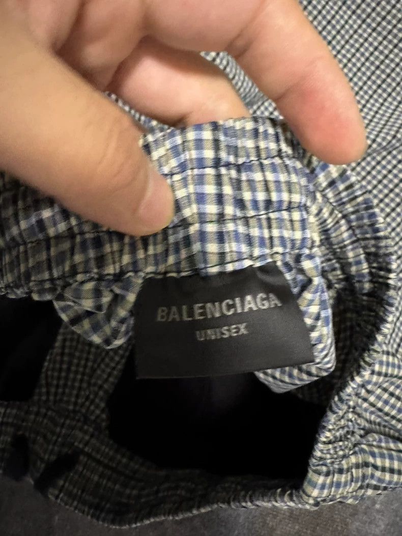 Balenciaga Balenciaga size 44 Autumn plaid cotton and linen blended s Size US 28 / EU 44 - 5 Thumbnail