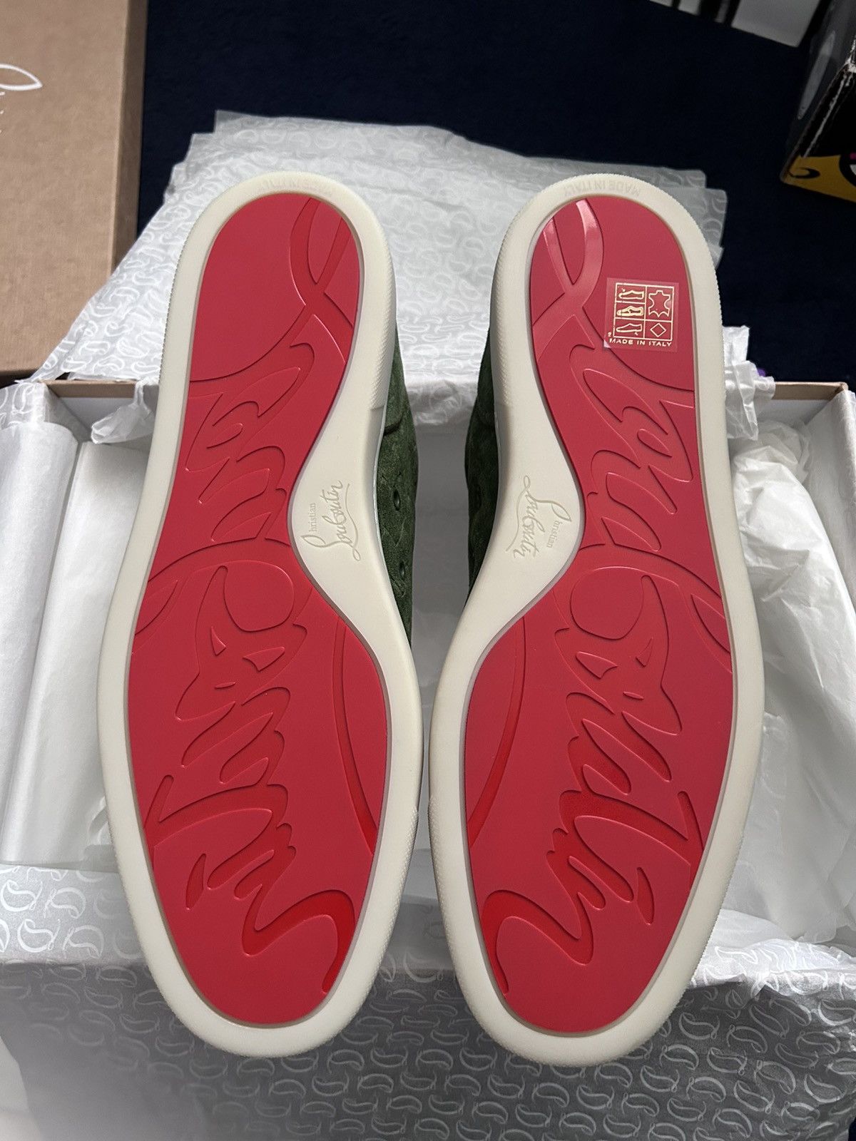 Christian Louboutin Christian Louboutin Louis Junior Orlato Verlaine Suede 44 Size US 11 / EU 44 - 4 Thumbnail