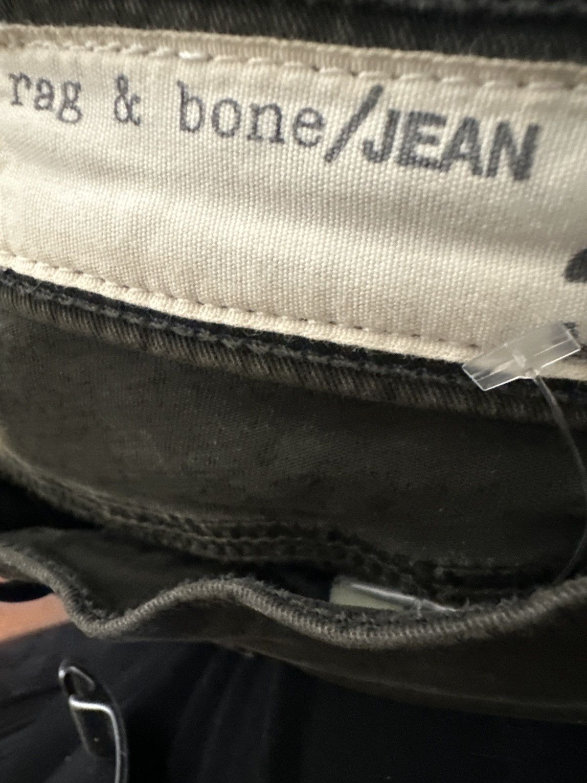 Rag & Bone Rag & Bone Kensington Olive Green Skinny Jeans Size 30" / US 8 / IT 44 - 6 Thumbnail