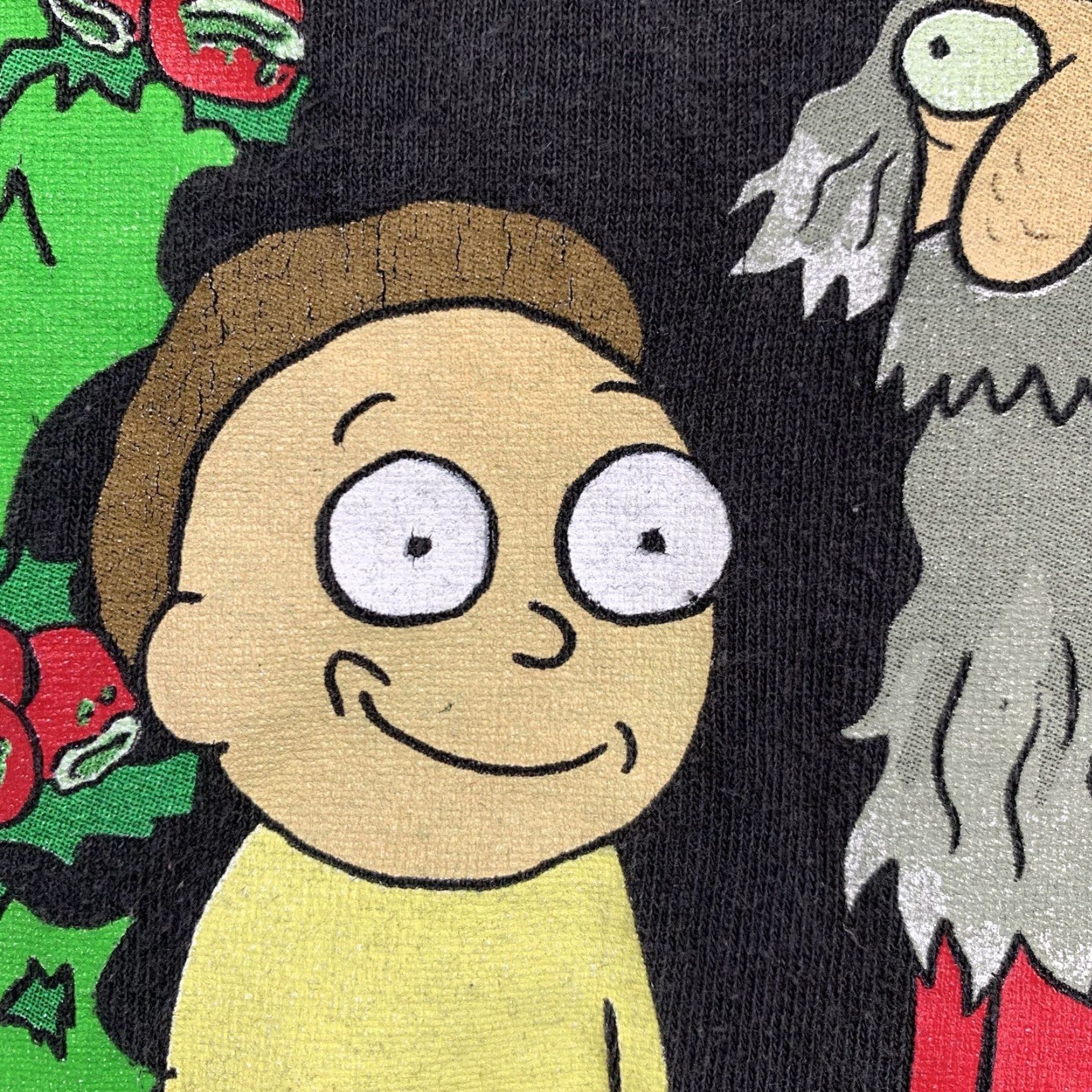 Vintage VINTAGE Rick & Morty T-Shirt Unisex Adults Xmas 2010s Black Short Sleeve Crew Neck Graphic Print Small Size US XS / EU 42 / 0 - 5 Thumbnail