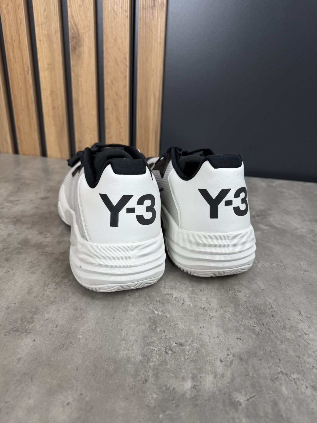 Y-3 Adidas Y-3 Barricade 13 Tennis Orbit Grey/Black Size US 12.5 Size US 12.5 / EU 45-46 - 4 Thumbnail