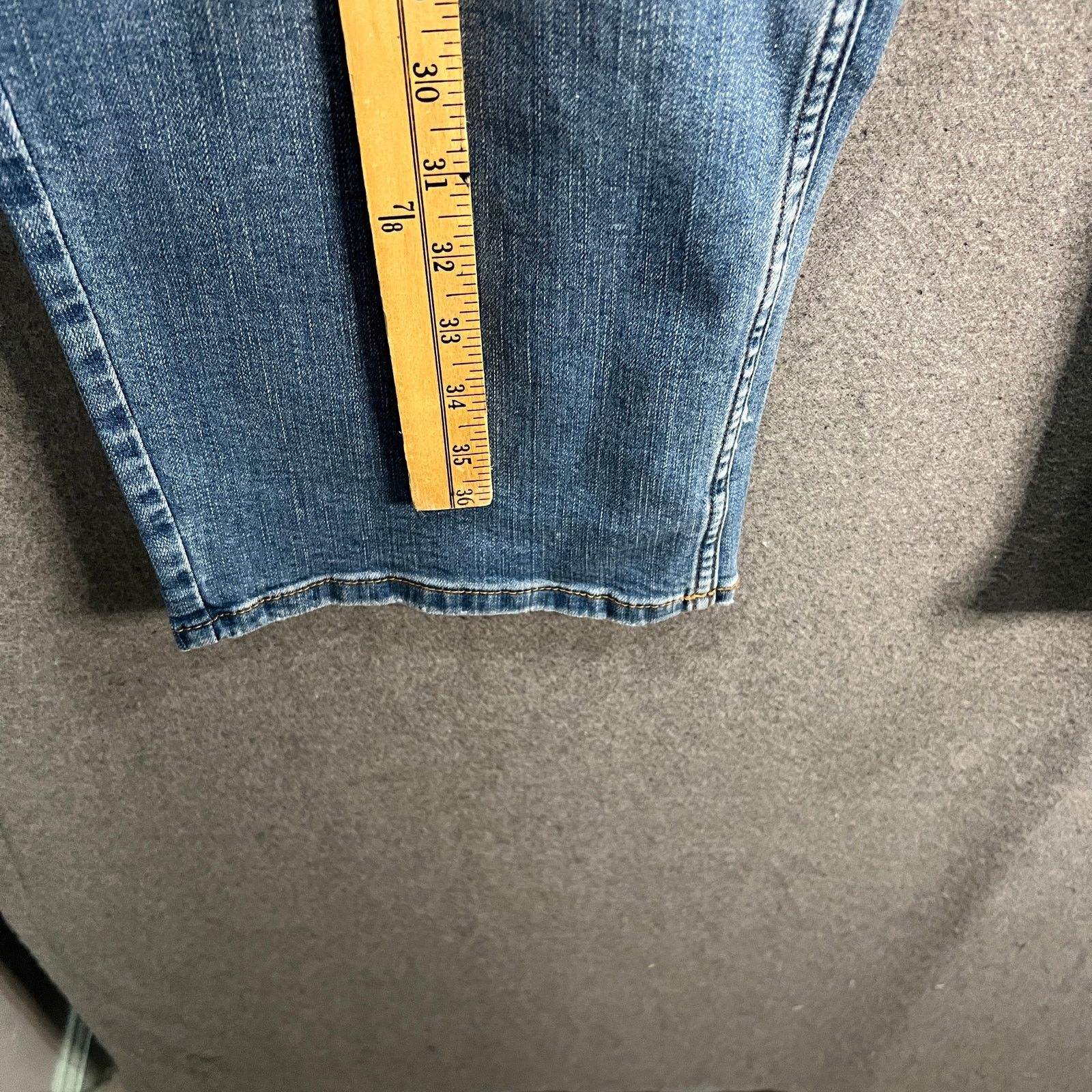 Other Candace Cameron Bure Cropped Straight Leg Jeans BigSur Size 26" / US 2 / IT 38 - 6 Thumbnail