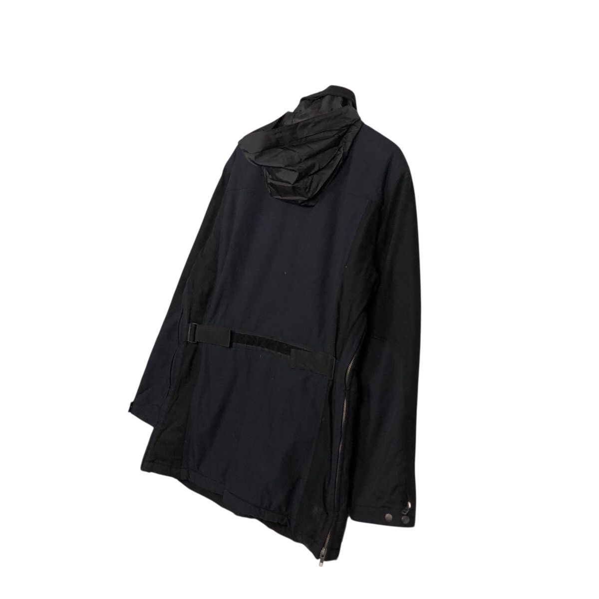 Japanese Brand Black Zip Up Jacket Stand Collar Pocket Casual Coat Biglidue Size US M / EU 48-50 / 2 - 12 Thumbnail