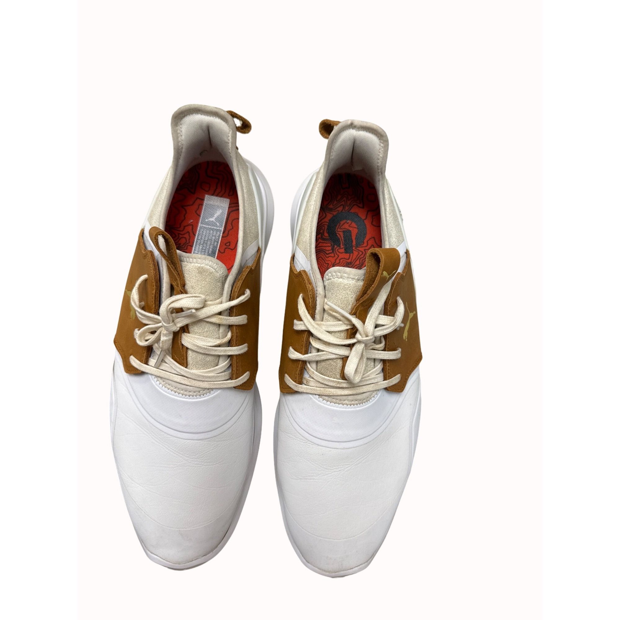 Puma Puma Ignite men’s white brown fashion shoes sneakers size 12 Size US 12 / EU 45 - 8 Thumbnail