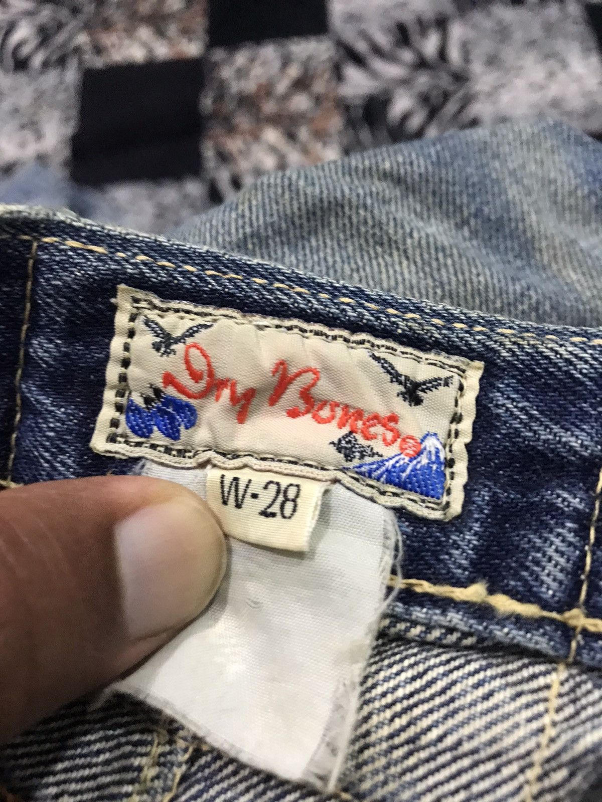 Dry Bones vintage dry bones jeans denim japan brand selvage Size US 29 - 11 Thumbnail