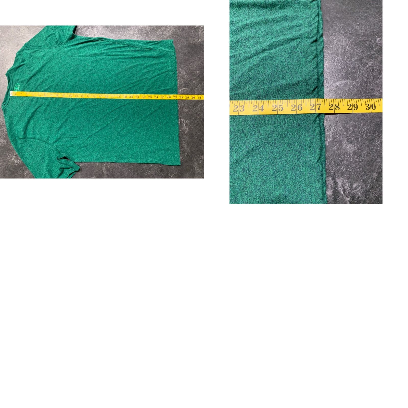 Under Armour Under Armour Threadborne Heat Gear Men's Green V Neck T-Shirt Large Loose Fit Mens Size US L / EU 52-54 / 3 - 8 Thumbnail