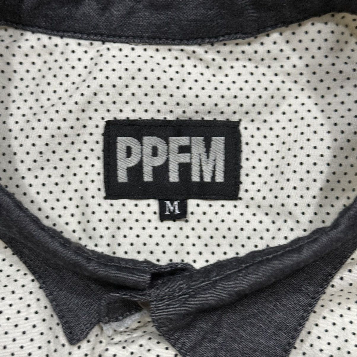 Japanese Brand × PPFM × Vintage Ppfm Polka Dot Shirt Size US M / EU 48-50 / 2 - 4 Thumbnail