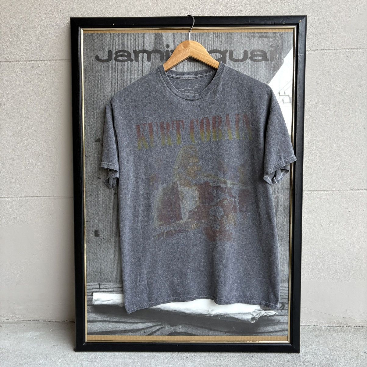 Nirvana Official Kurt Cobain Graphic Tee (DDP / No Import Fees) Size US M / EU 48-50 / 2 - 1 Thumbnail