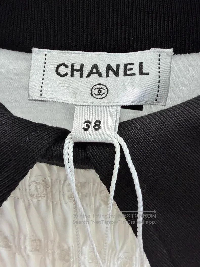 Chanel Chanel Doll collar white pleated T-shirt Size XS / US 0-2 / IT 36-38 - 5 Thumbnail