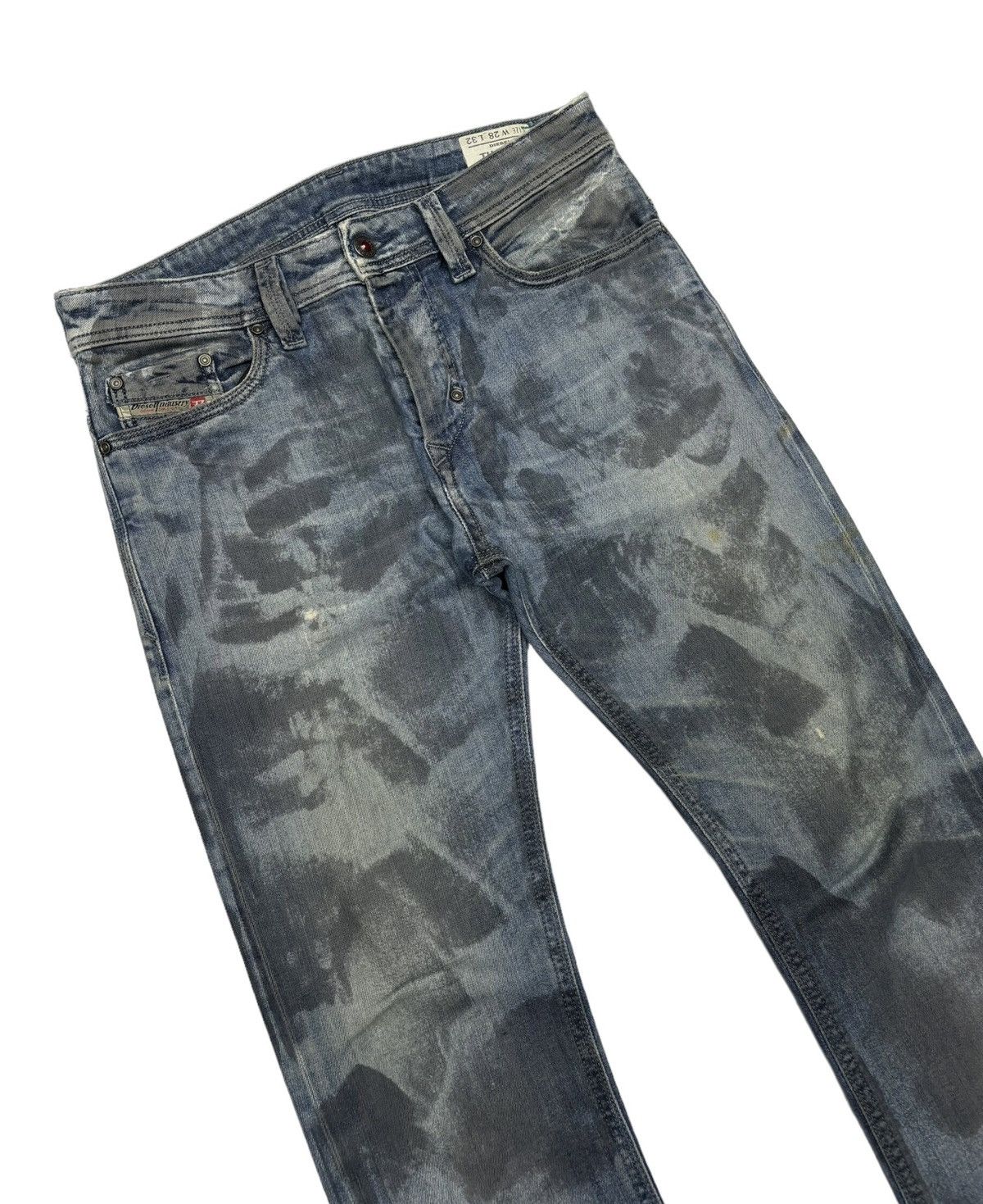 Hysteric Glamour DIESEL TATTOO SUKAJAN DRAGON EMBROIDERY DENIM JEANS Size US 31 - 5 Thumbnail