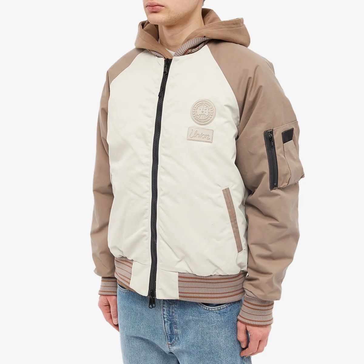 Canada Goose × NBA × Union LA Canada Goose x Union x NBA Reversible Bomber Jacket Size US XXL / EU 58 / 5 - 5 Thumbnail