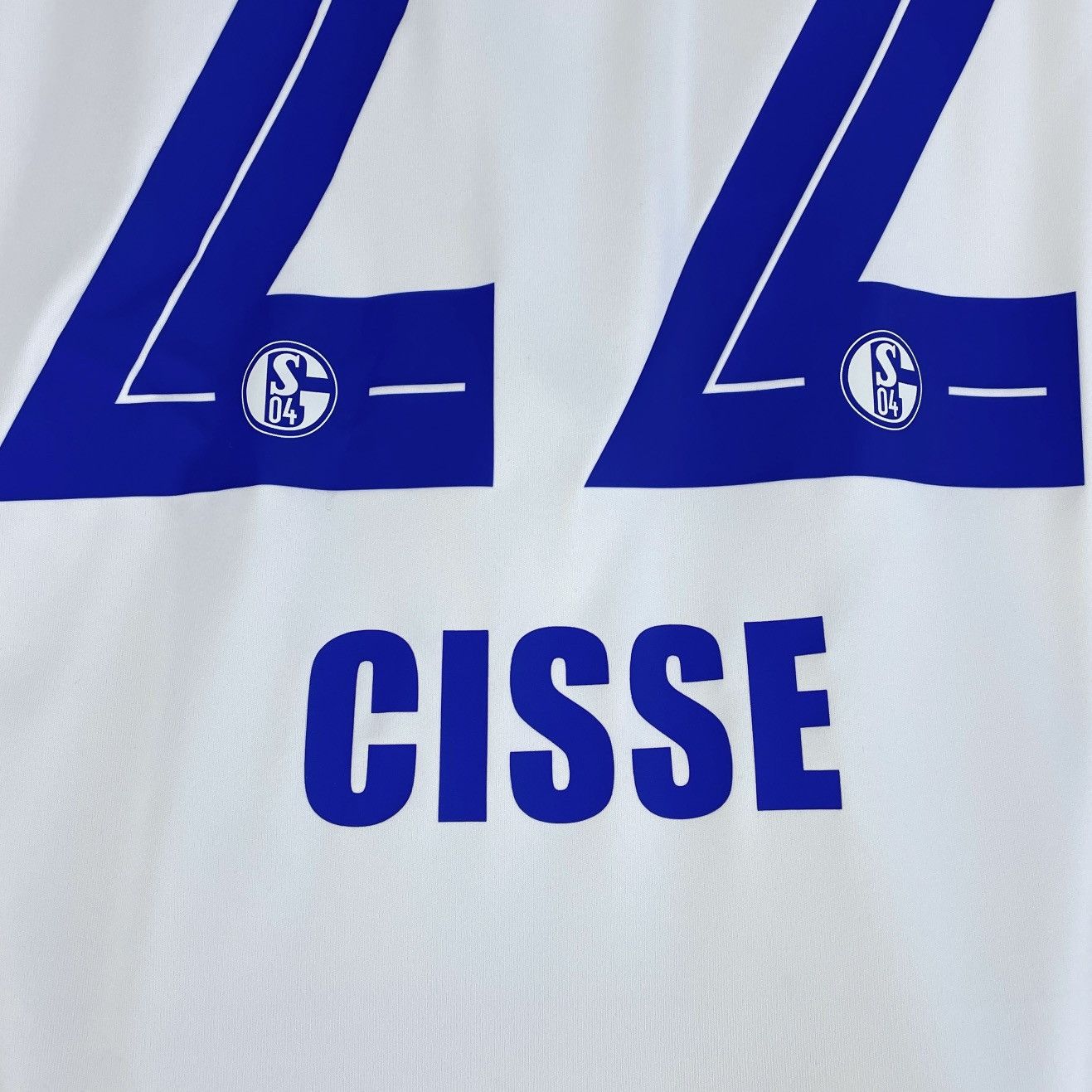 Adidas Schalke 04 Ibrahima Cisse Away Adidas Jersey Shirt 2022/2023 Size US M / EU 48-50 / 2 - 7 Thumbnail