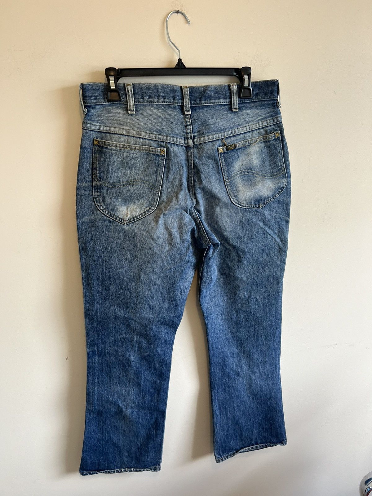 Lee × Vintage Vintage Lee Rider Bootcut flare pants 1970s talon 42 Size US 32 / EU 48 - 9 Thumbnail