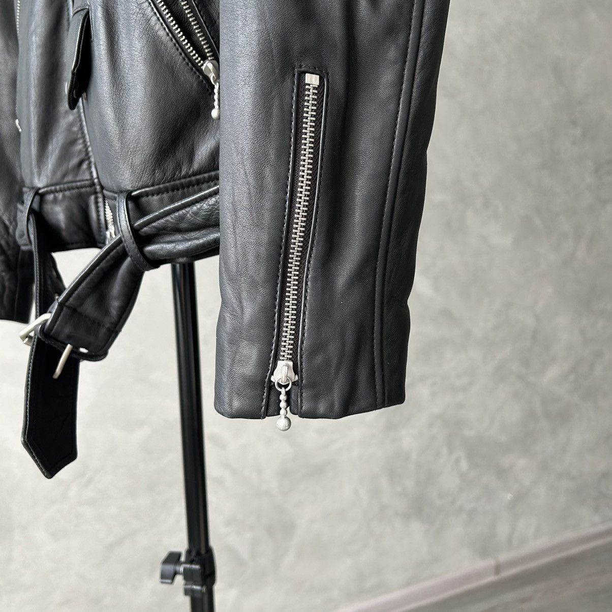 Allsaints 🔥Allsaints Leather Torrance Biker Jacket Size US M / EU 48-50 / 2 - 13 Thumbnail