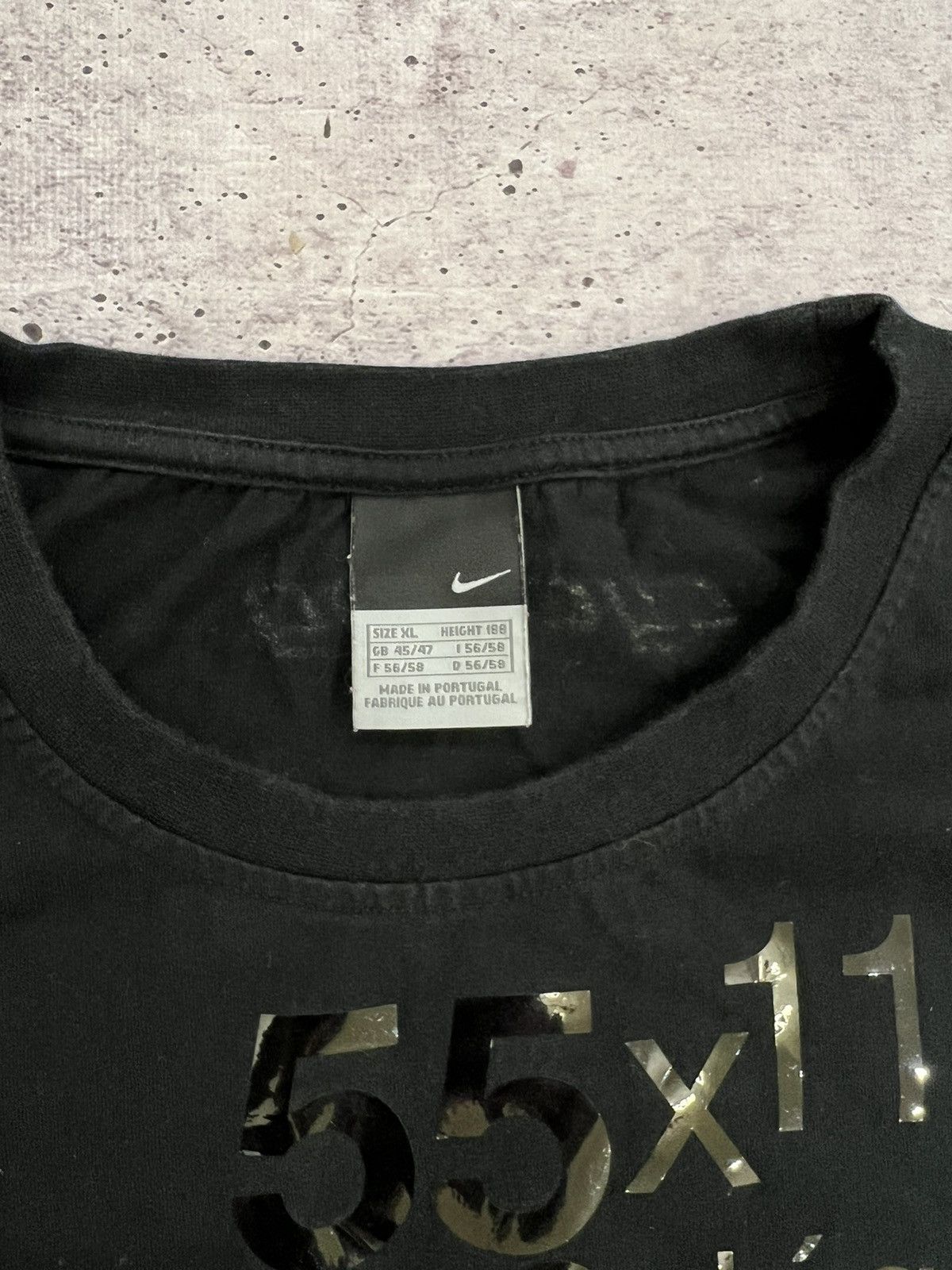 Nike × Vintage Nike Vintage y2k Black T Shirt Size US XL / EU 56 / 4 - 5 Thumbnail