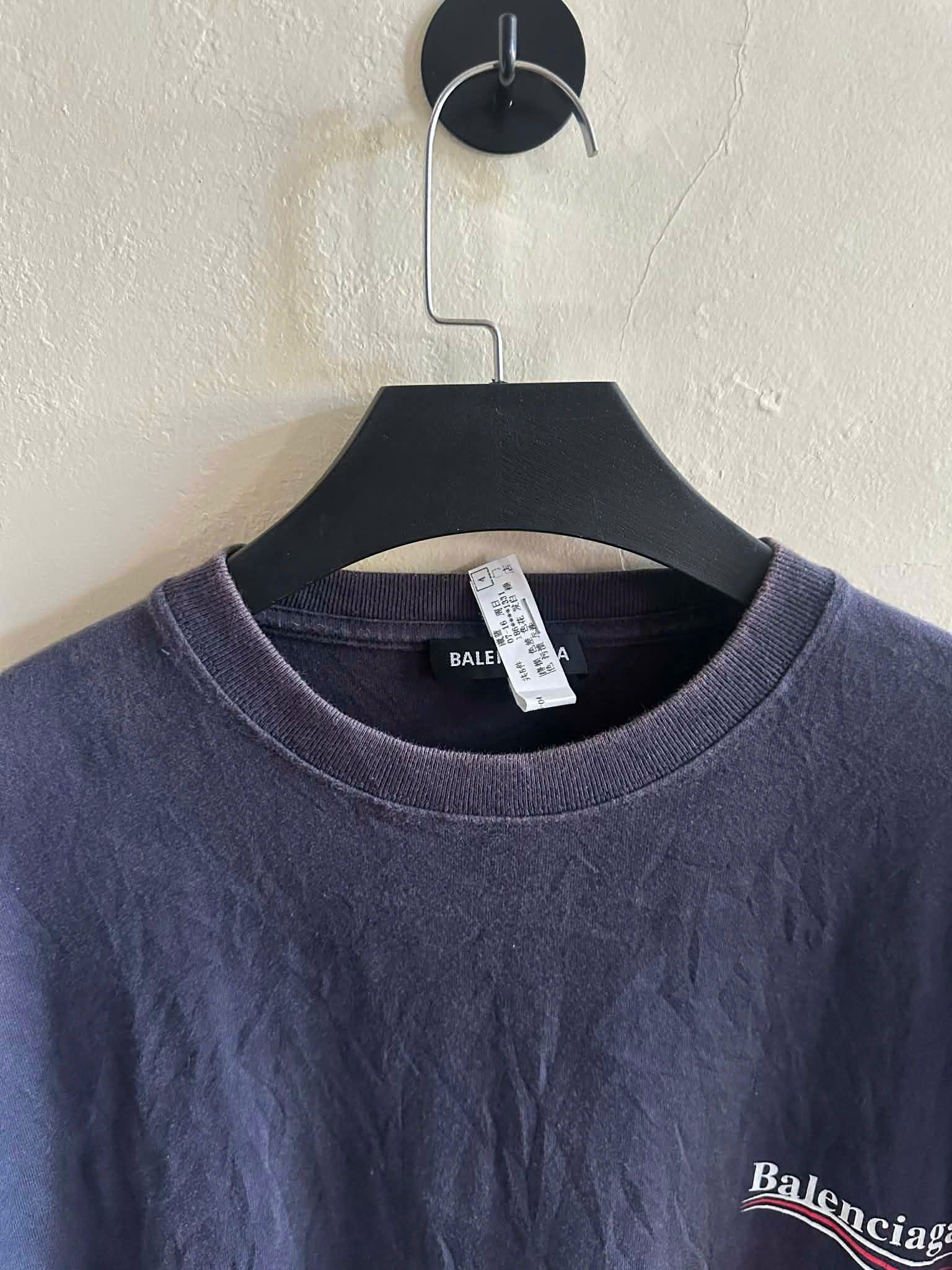 Balenciaga BALENCIAGA T SHIRT Size US S / EU 44-46 / 1 - 7 Thumbnail