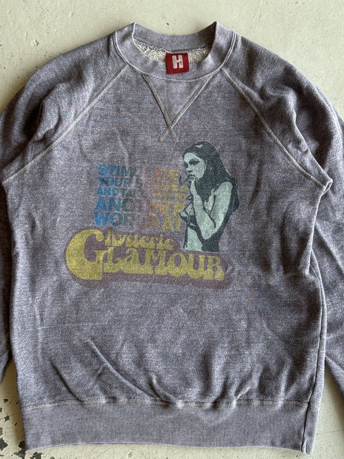 Hysteric Glamour Vintage Hysteric Glamour Nacked Crewneck Size US M / EU 48-50 / 2 - 2 Thumbnail