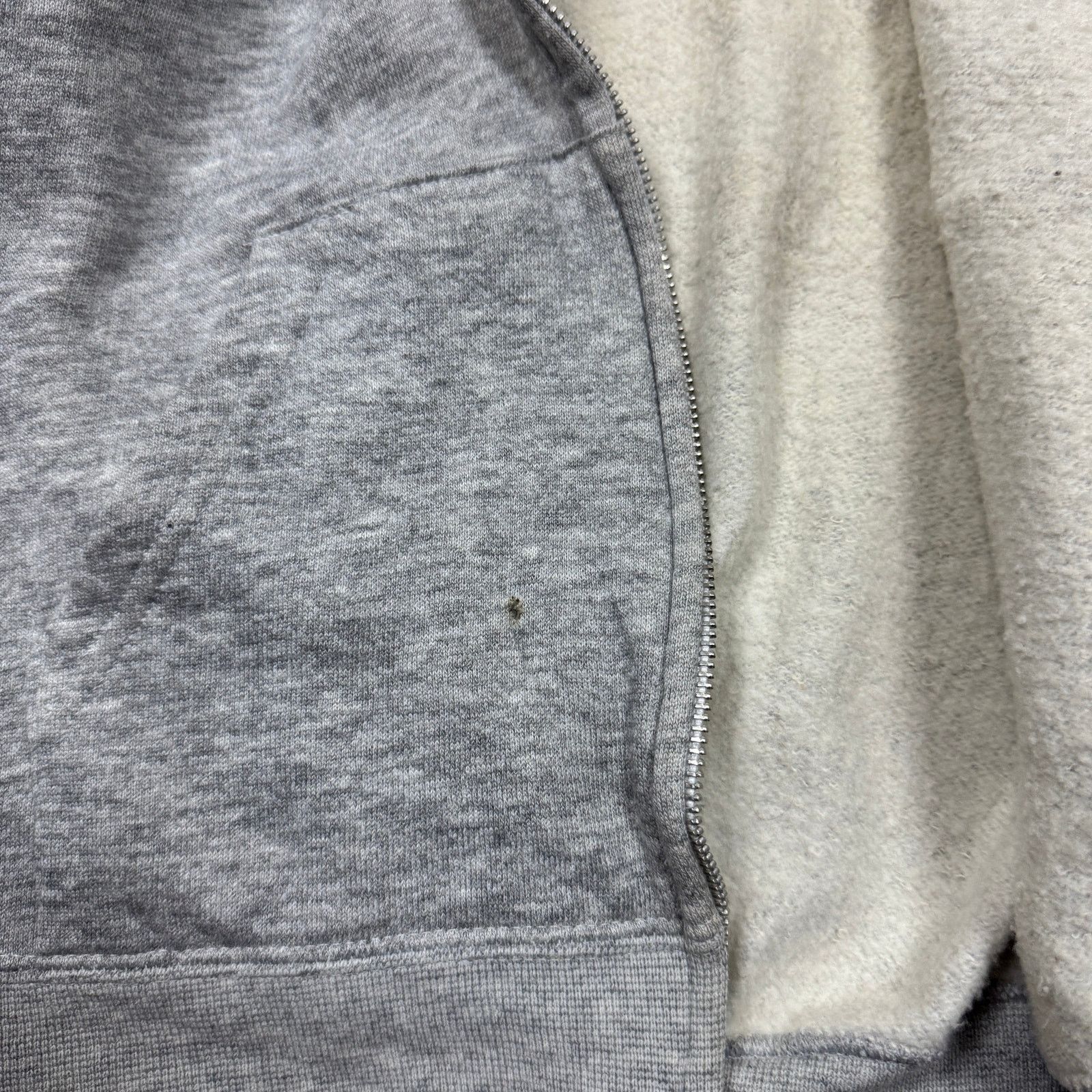 Kohl's × Vintage 80s Light Gray Blank Khols Sport Quality Zip Up Hoodie BC34 Size US M / EU 48-50 / 2 - 5 Thumbnail