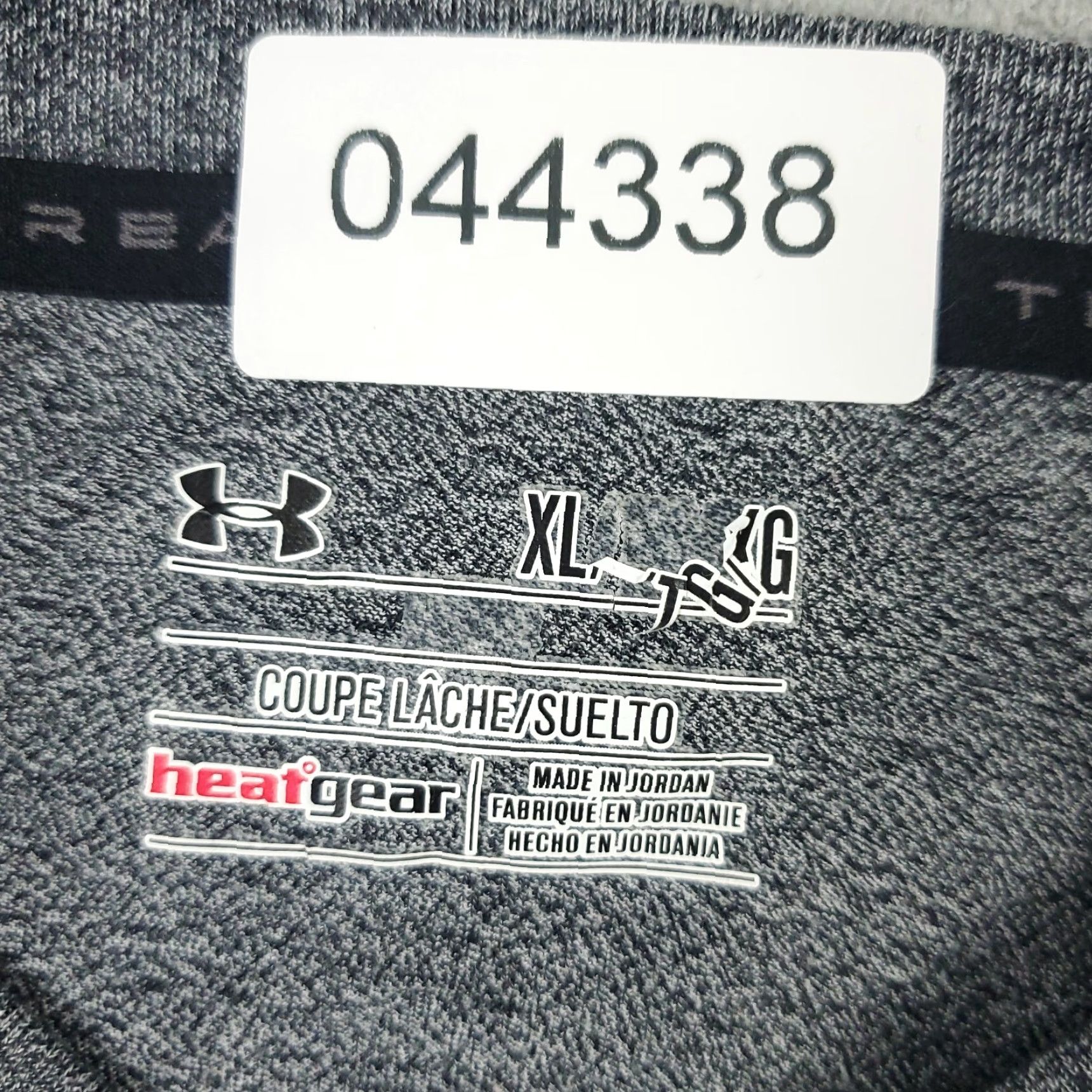Under Armour Under Armour T Shirt Mens XL Gray Active Work Out Short Sleeve Size US XL / EU 56 / 4 - 7 Thumbnail