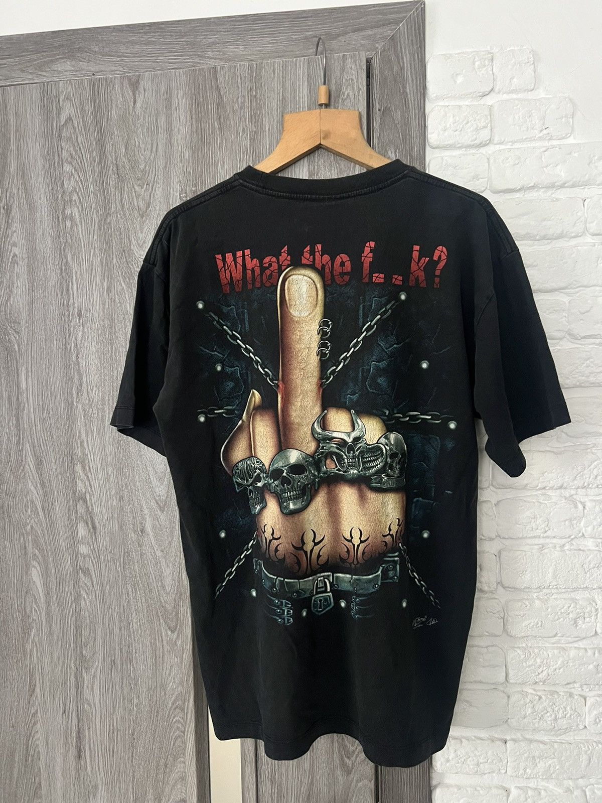 Band Tees × Vintage Rock chang t shirt band tees rock what fuck Size US L / EU 52-54 / 3 - 6 Thumbnail