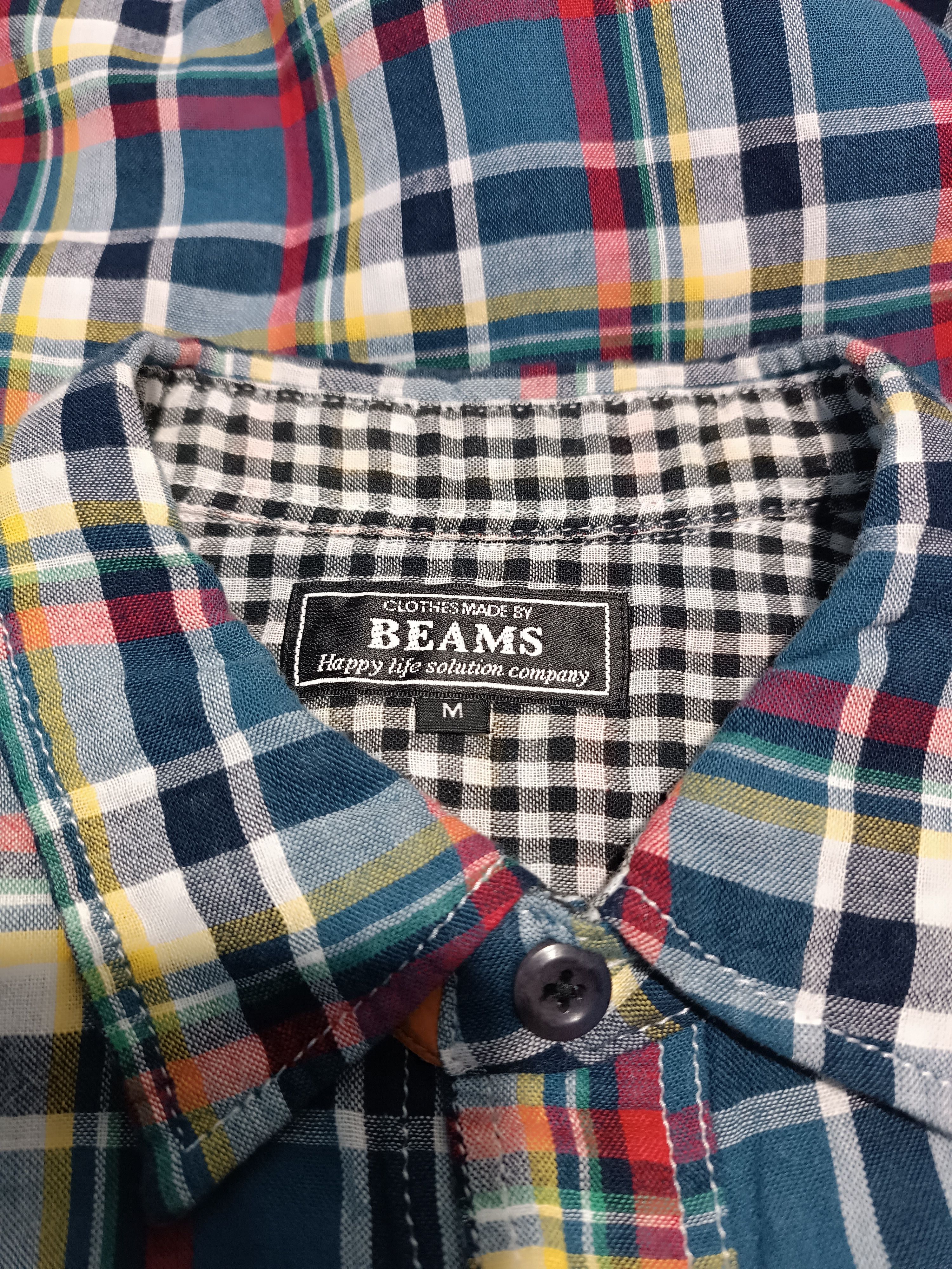 Beams Japan Beams Line Check Shirt Size US M / EU 48-50 / 2 - 12 Thumbnail