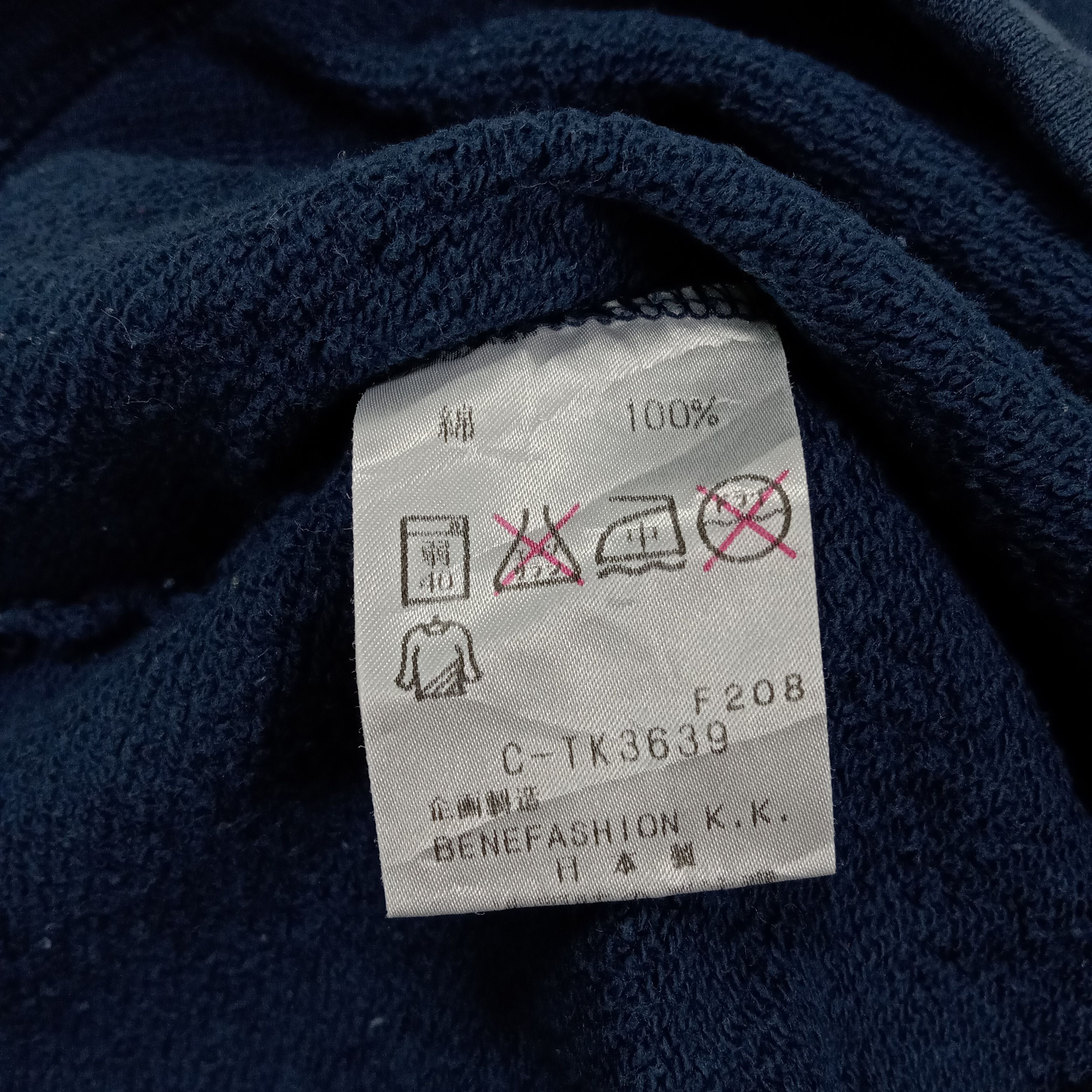 Benetton Benetton Formula One Racing Sweatshirt C269N22 Size US M / EU 48-50 / 2 - 8 Thumbnail
