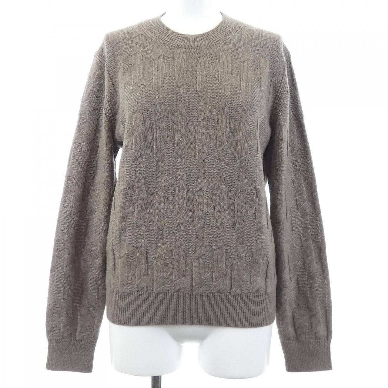 Hermes Hermes Hermes H Motif Knitwear Textile Tops DUTY FREE for USA Size ONE SIZE - 1 Thumbnail