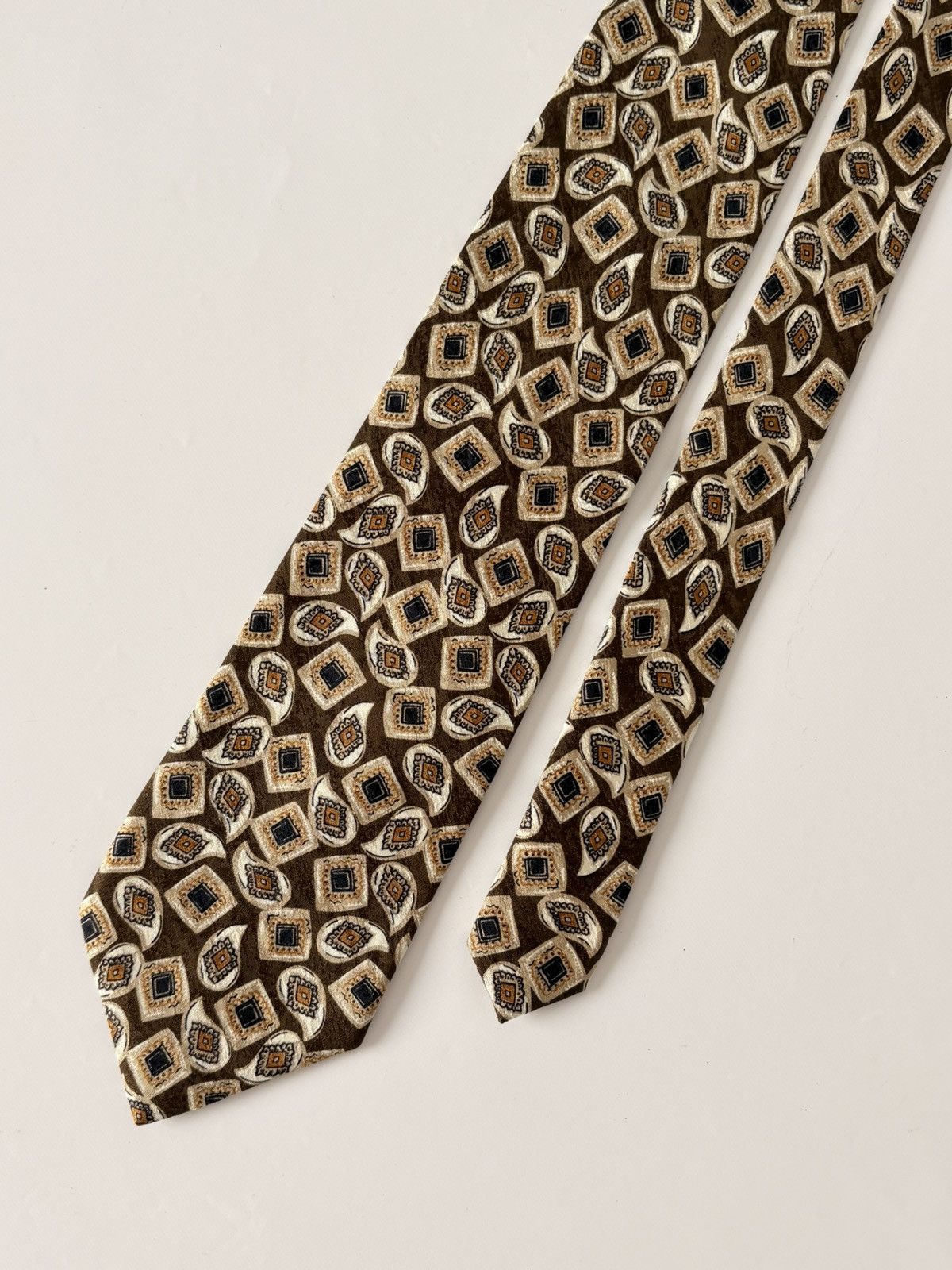 Ermenegildo Zegna ERMENEGILDO ZEGNA SILK NECKTIE PAISLEY TIE MADE IN ITALY Size ONE SIZE - 3 Thumbnail