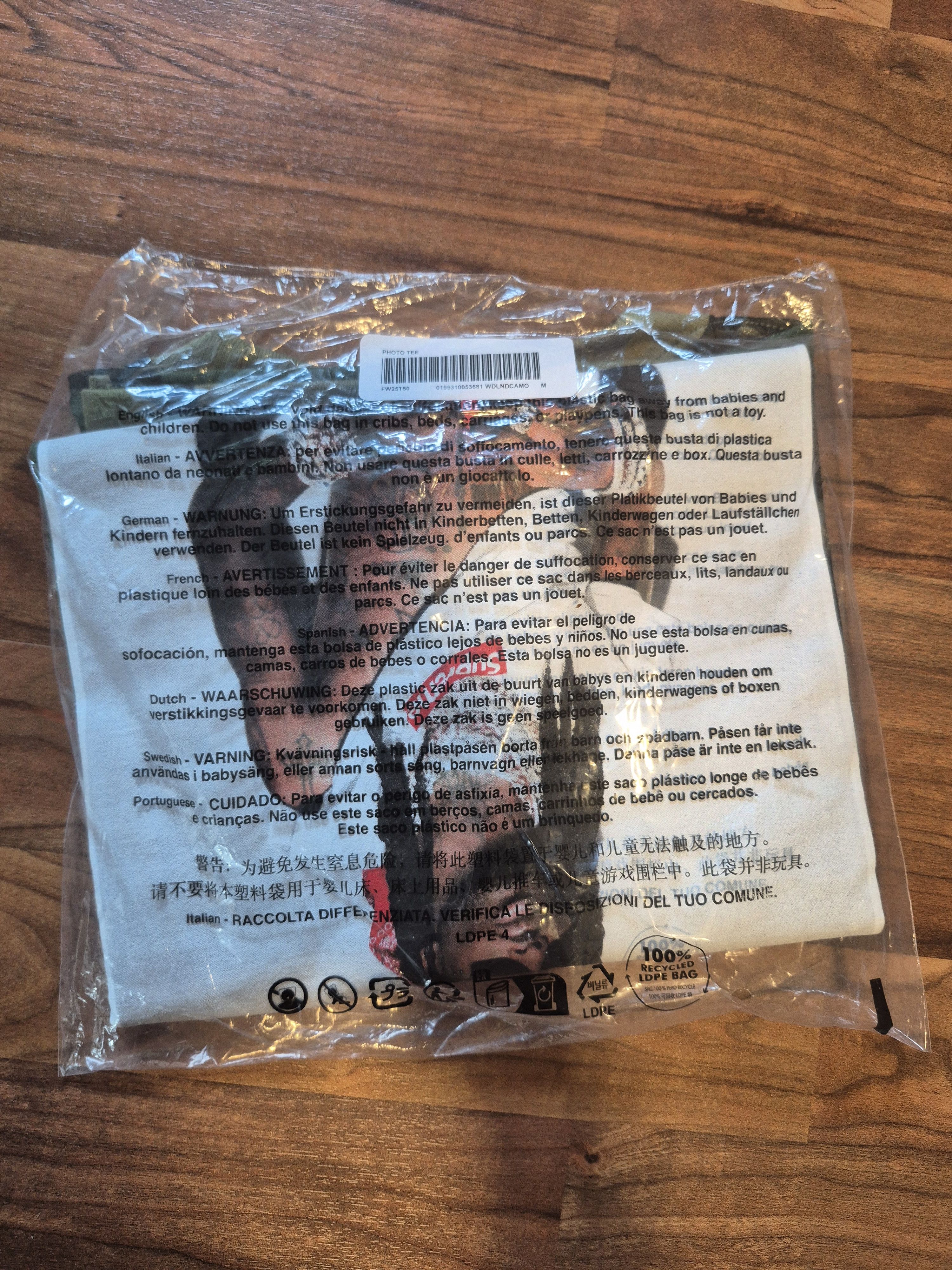 Supreme Supreme playboi carti photo tee camo Size US M / EU 48-50 / 2 - 3 Thumbnail