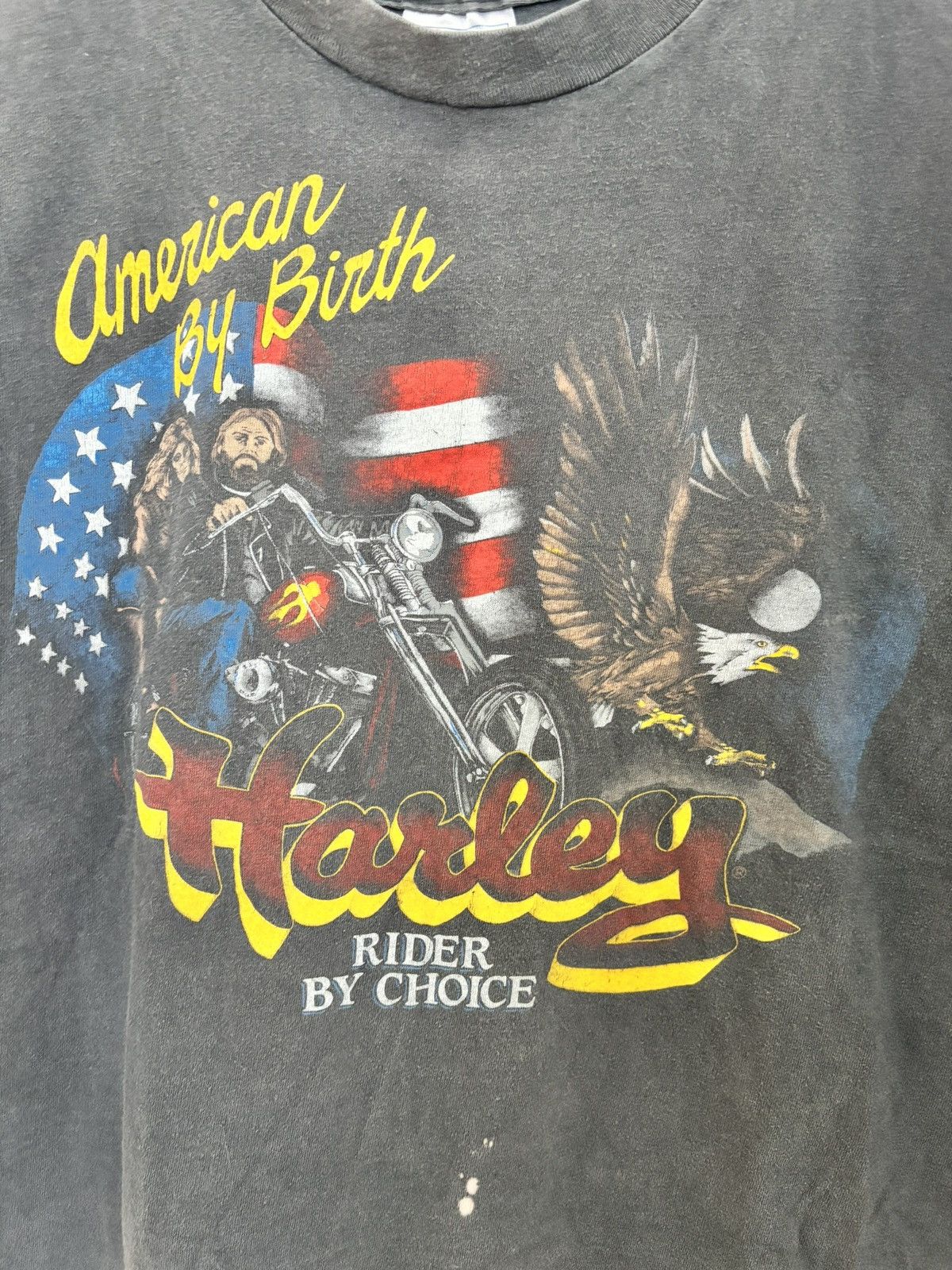 Harley Davidson Vintage Harley-Davidson Eagle Tee – “Established 1903” Size US L / EU 52-54 / 3 - 4 Thumbnail