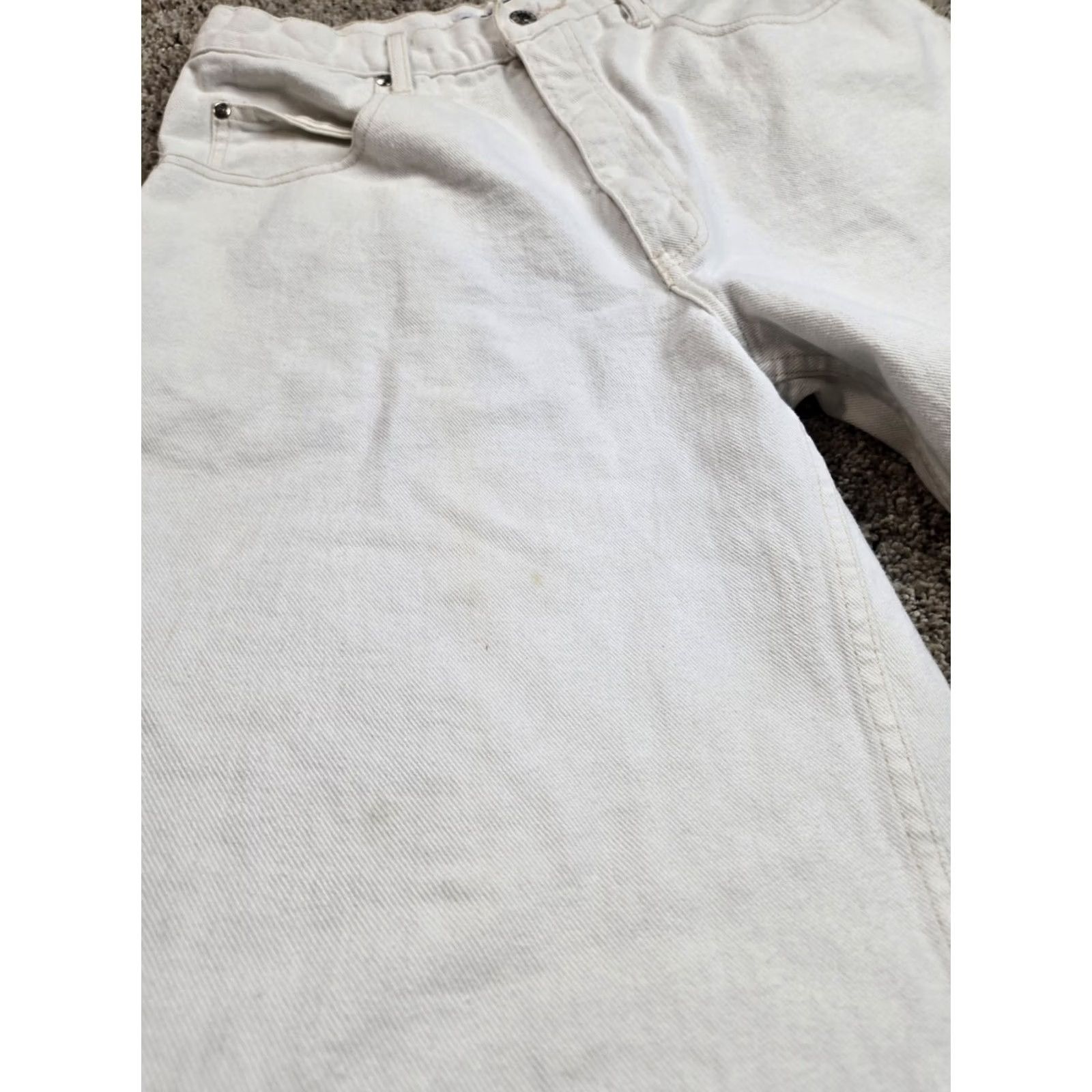 Anchor Blue Anchor Blue Beyond Baggy Jeans 90s Straight Denim White 31x29 Men's Jeans Baggy 5-Pocket Denim Cotton Relaxed Vintage 90s Grunge Baggy Jeans Shoes? Size US 31 - 5 Thumbnail
