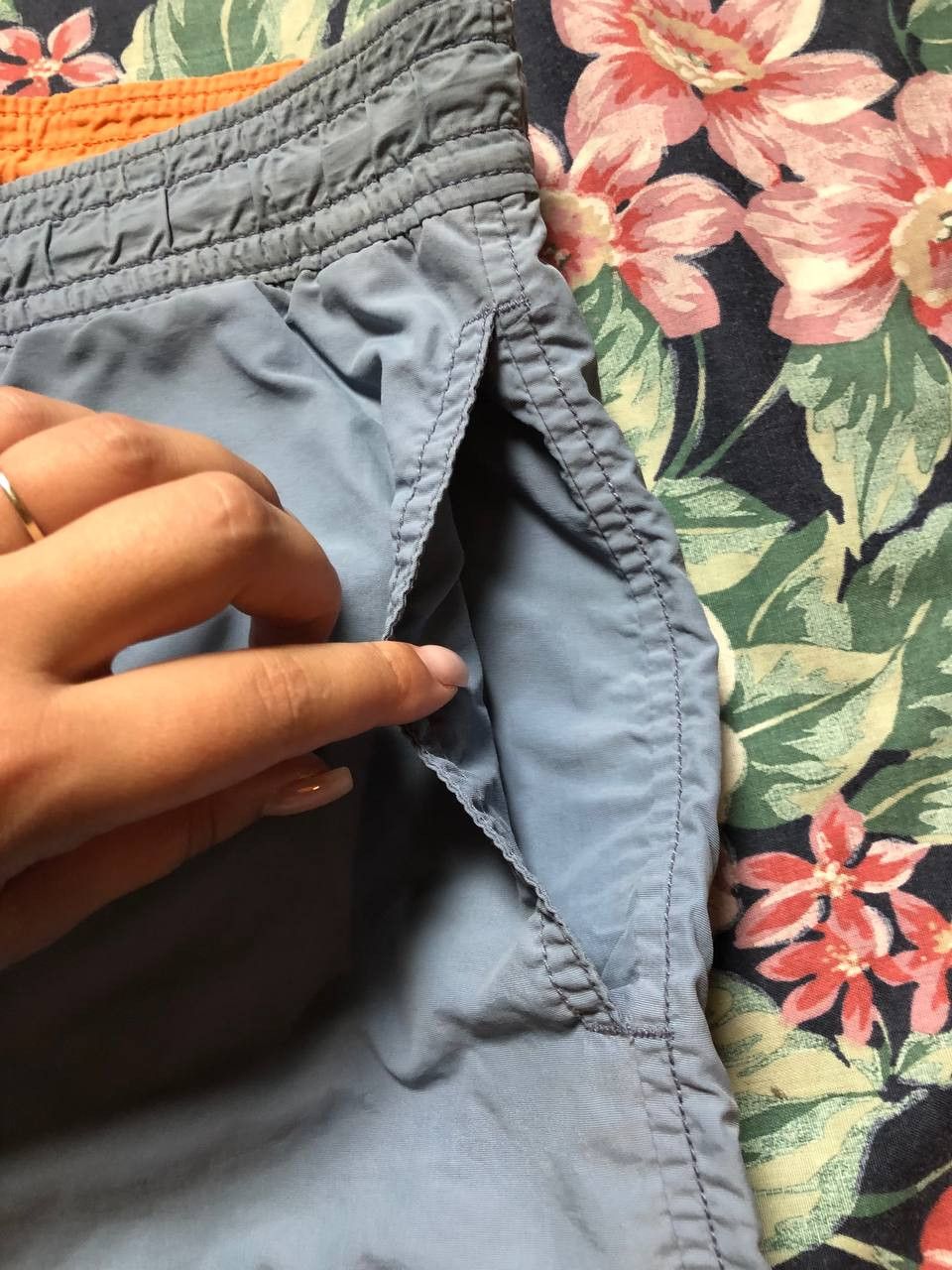 Polo Ralph Lauren Polo Ralph Lauren Men's Blue Shorts Swim Trunk Casual Size US 36 / EU 52 - 7 Thumbnail