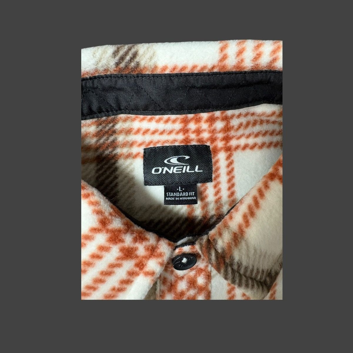 O'Neill O’Niell Men’s Icecap Super Fleece Brown Shirt Jacket Sz L Size US L / EU 52-54 / 3 - 7 Thumbnail