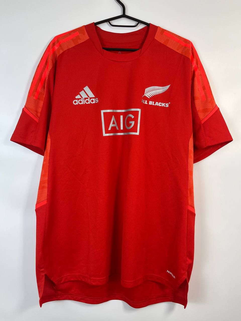 Adidas ADIDAS ALL BLACKS RUGBY TRAINING SHIRT RED SIZE XL Size US XL / EU 56 / 4 - 1 Thumbnail