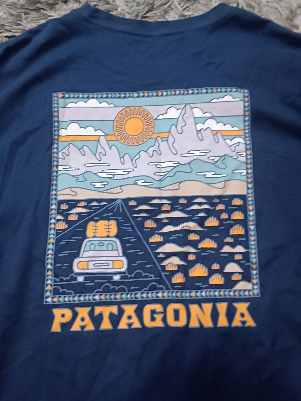 Patagonia Patagonia Summit Road Graphic T-Shirt Navy Blue Size US L / EU 52-54 / 3 - 2 Thumbnail