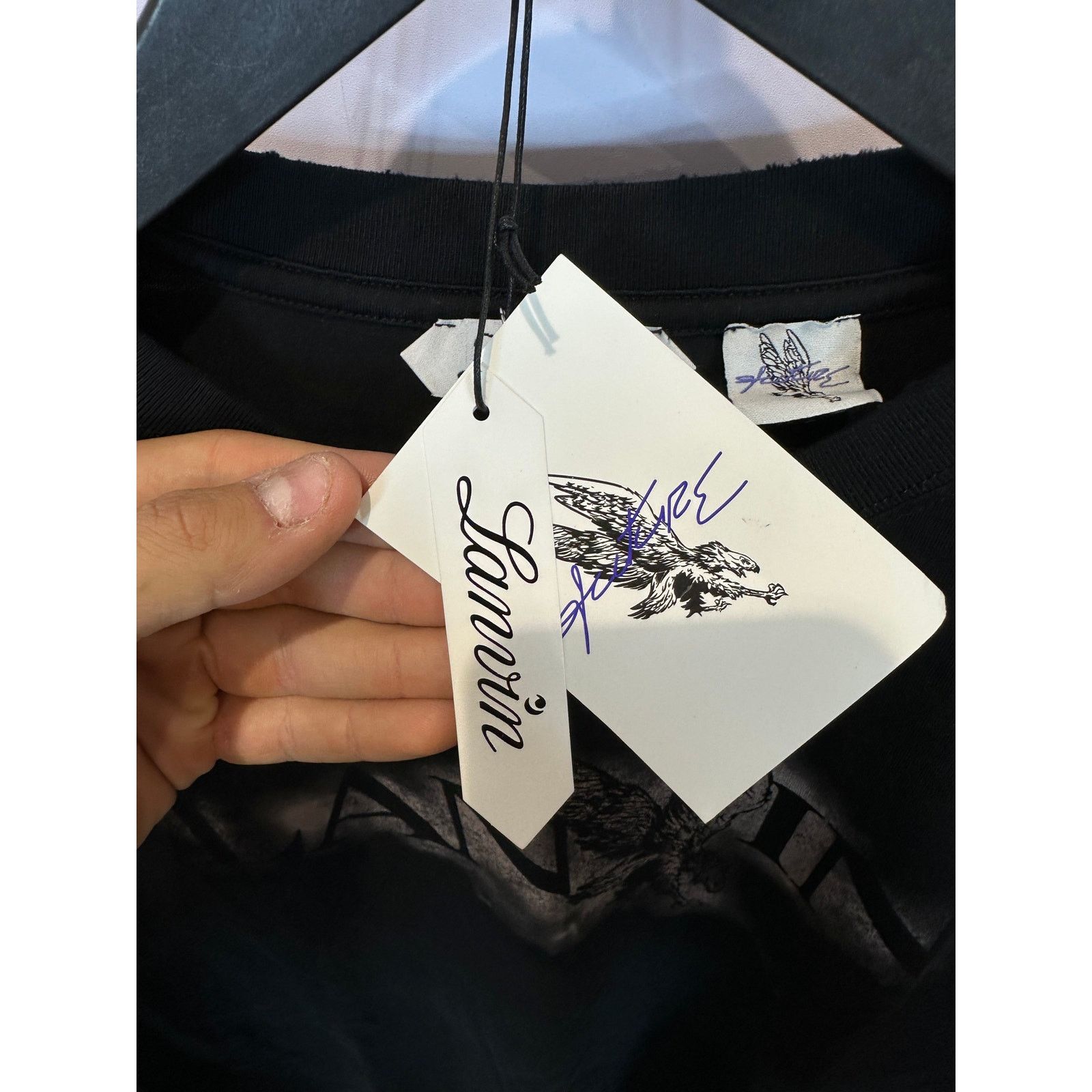 Lanvin Lanvin x Future Tee Black Eagle New With Tags Large Size US L / EU 52-54 / 3 - 3 Thumbnail