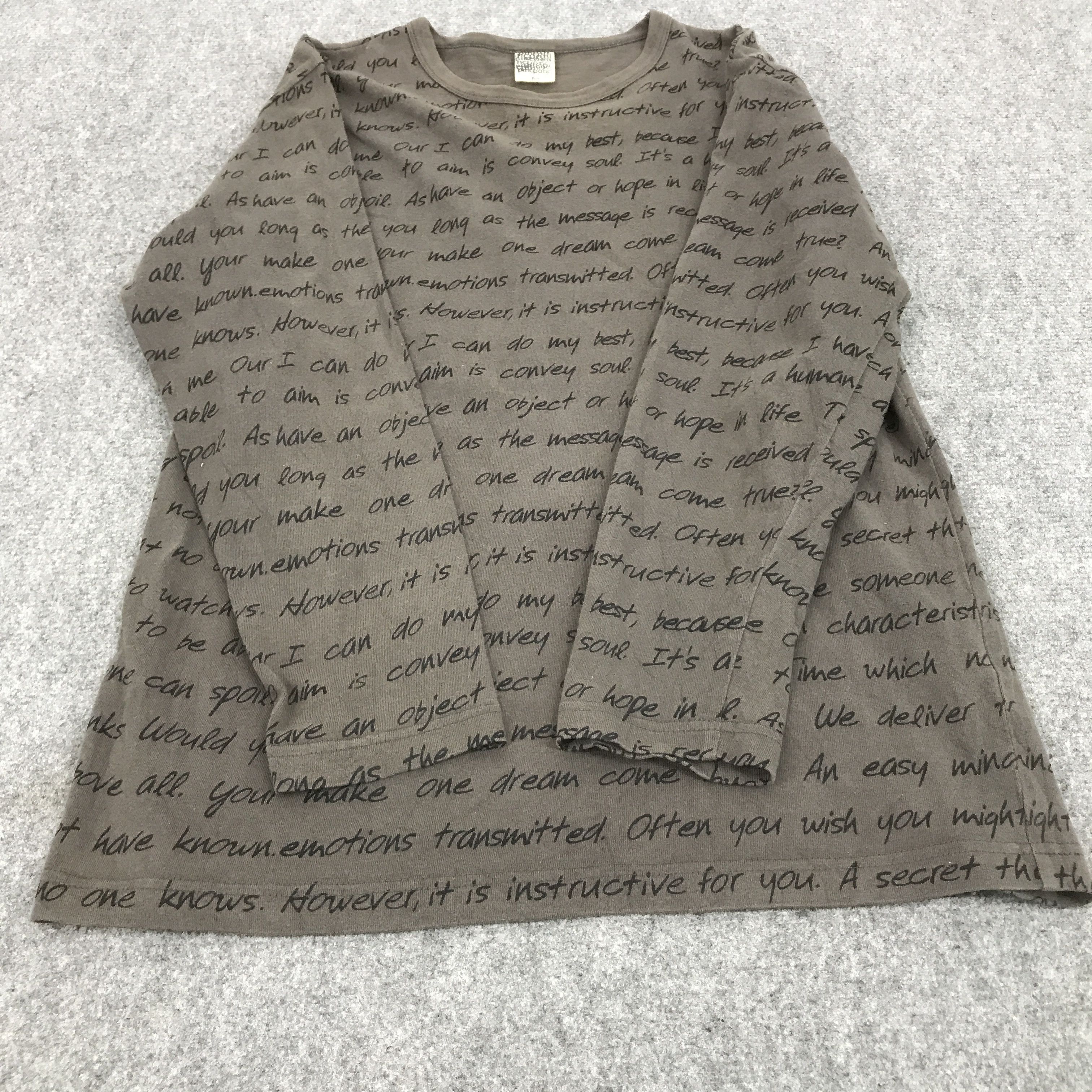 If Six Was Nine × Japanese Brand × Le Grande Bleu (L.G.B.) JAPANESE BRAND PUNK STYLE DESIGN LONG SLEEVE TSHIRTS Size US M / EU 48-50 / 2 - 8 Thumbnail