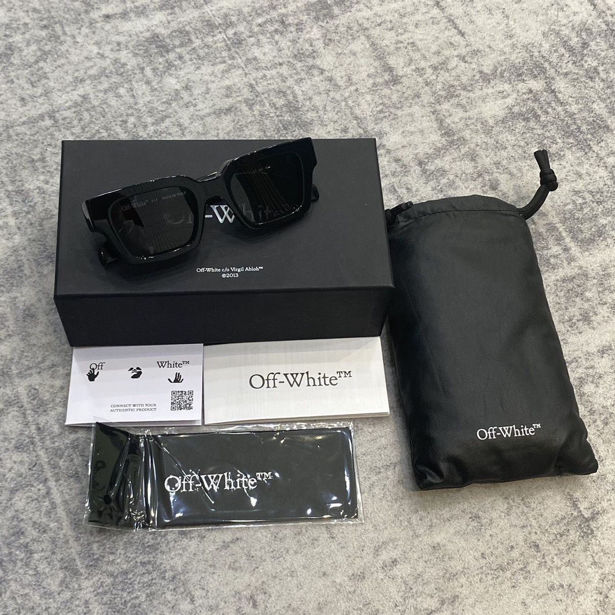Off-White Off White Virgil Black Dark SS24 Black Size ONE SIZE - 15 Thumbnail
