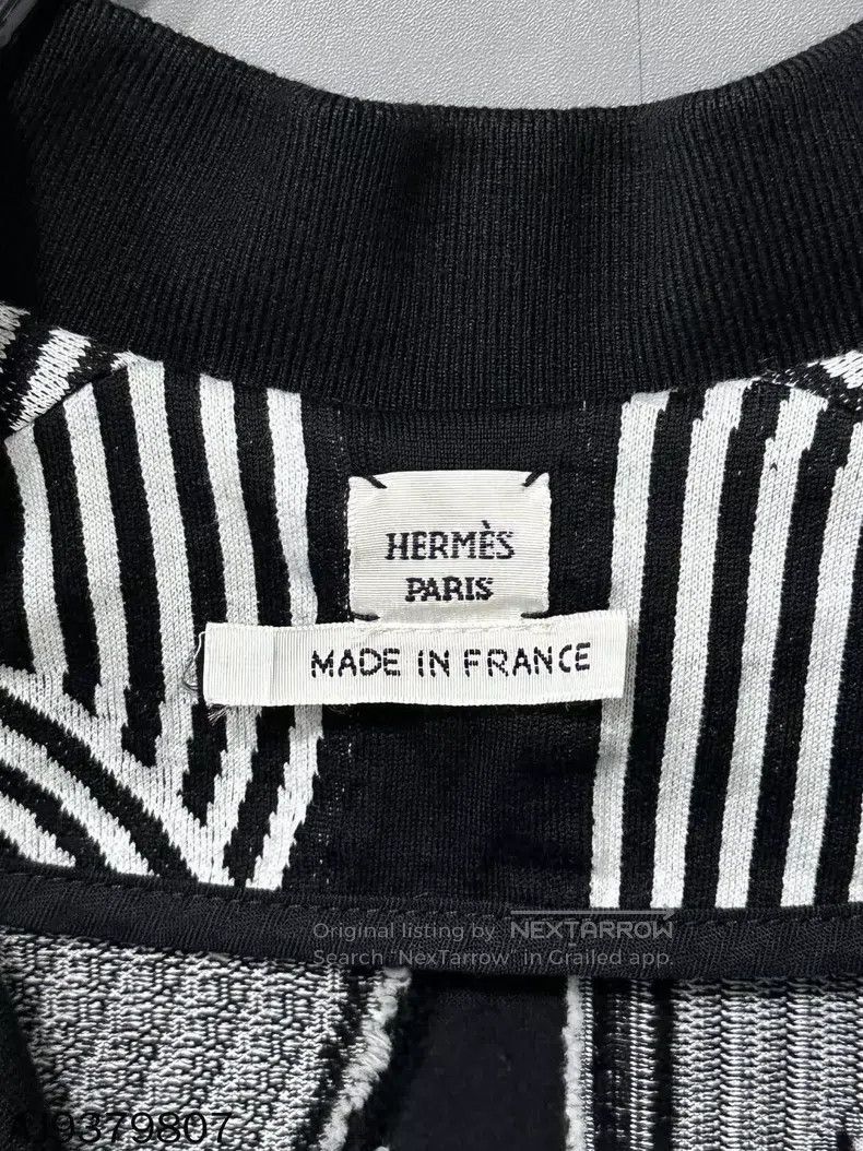 Hermes Hermes Black and White Zippered Pig Nose Dress Size XXS / US 00 / IT 34 - 6 Thumbnail