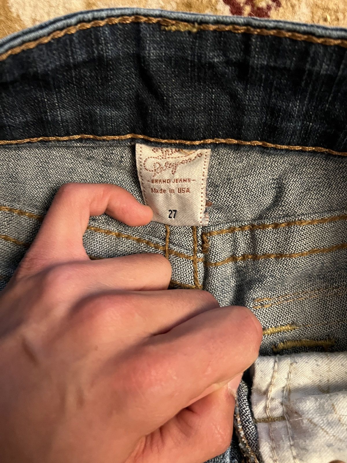 True Religion Vintage 90s True Religion Jeans Size 27" / US 4 / IT 40 - 4 Thumbnail