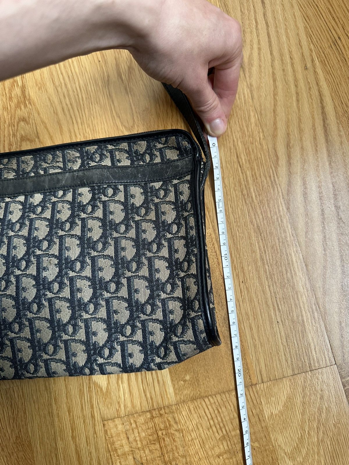 Christian Dior crossbody bag monogram vintage 70s