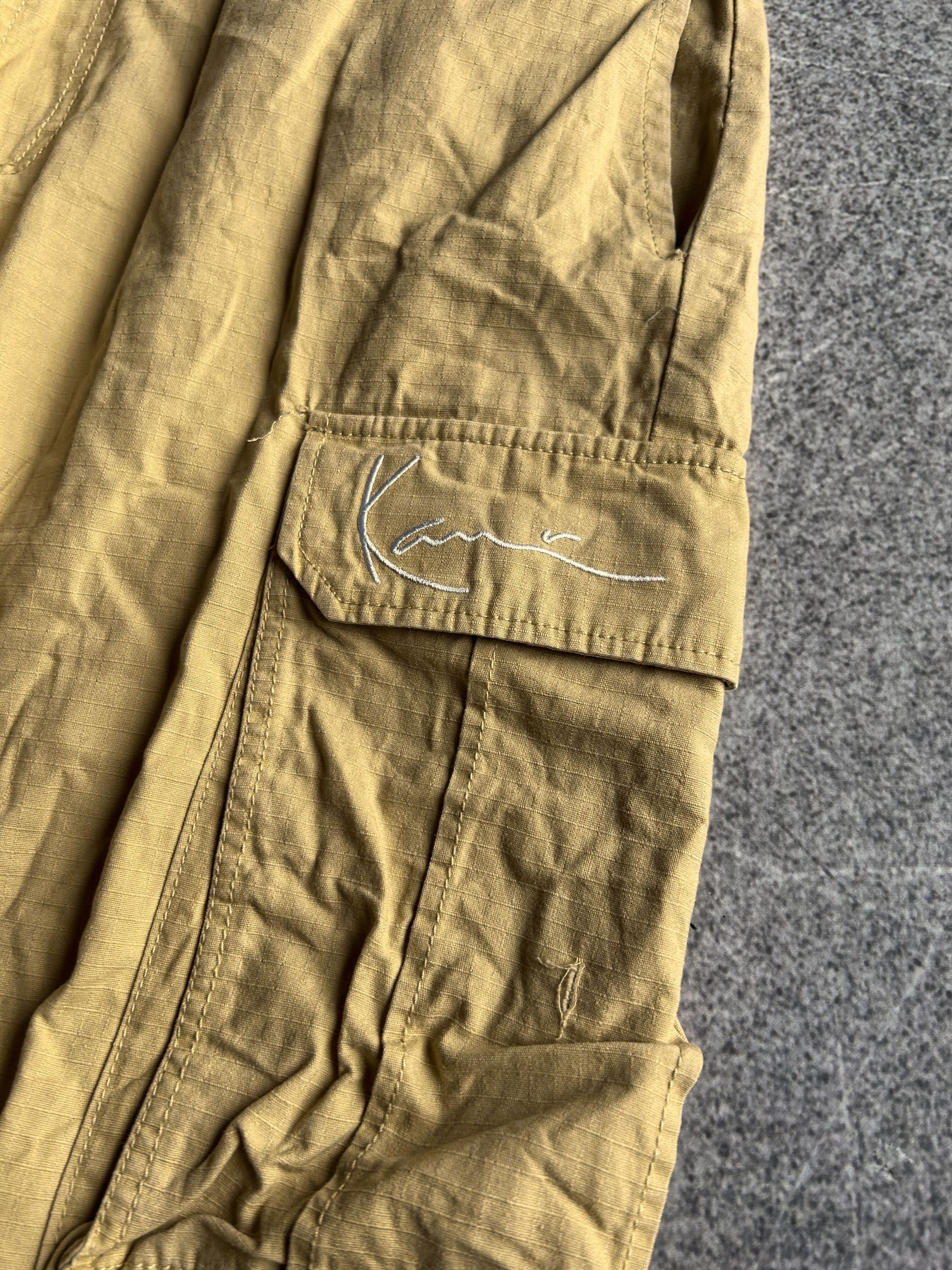 Karl Kani Vintage CRAZY JNCO Style Rap Wahsed Cargo Pants 90s Size US 32 / EU 48 - 5 Thumbnail