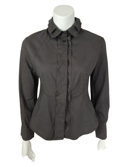 Marni Marni / grey cotton silk shirt size S Size S / US 4 / IT 40 - 2 Thumbnail