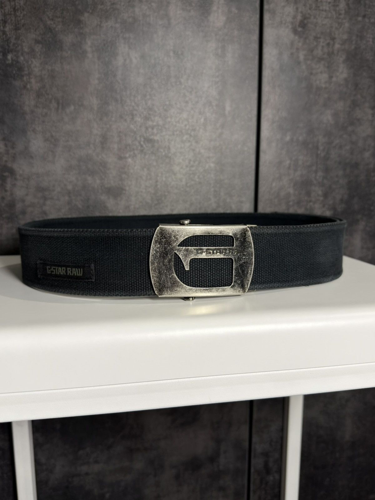 G-Star Sick Vintage G Star Metal Buckle Belt Y2K ERD Japanese 424 Size ONE SIZE - 1 Thumbnail