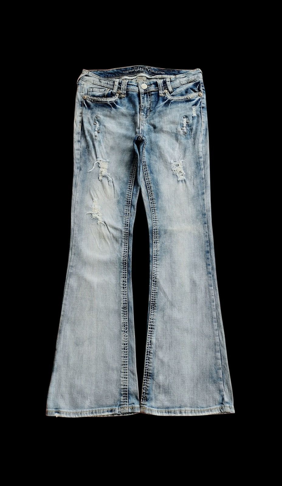 20471120 Vantty Bootcuts Studd Jeans Size 30" / US 8 / IT 44 - 1 Thumbnail