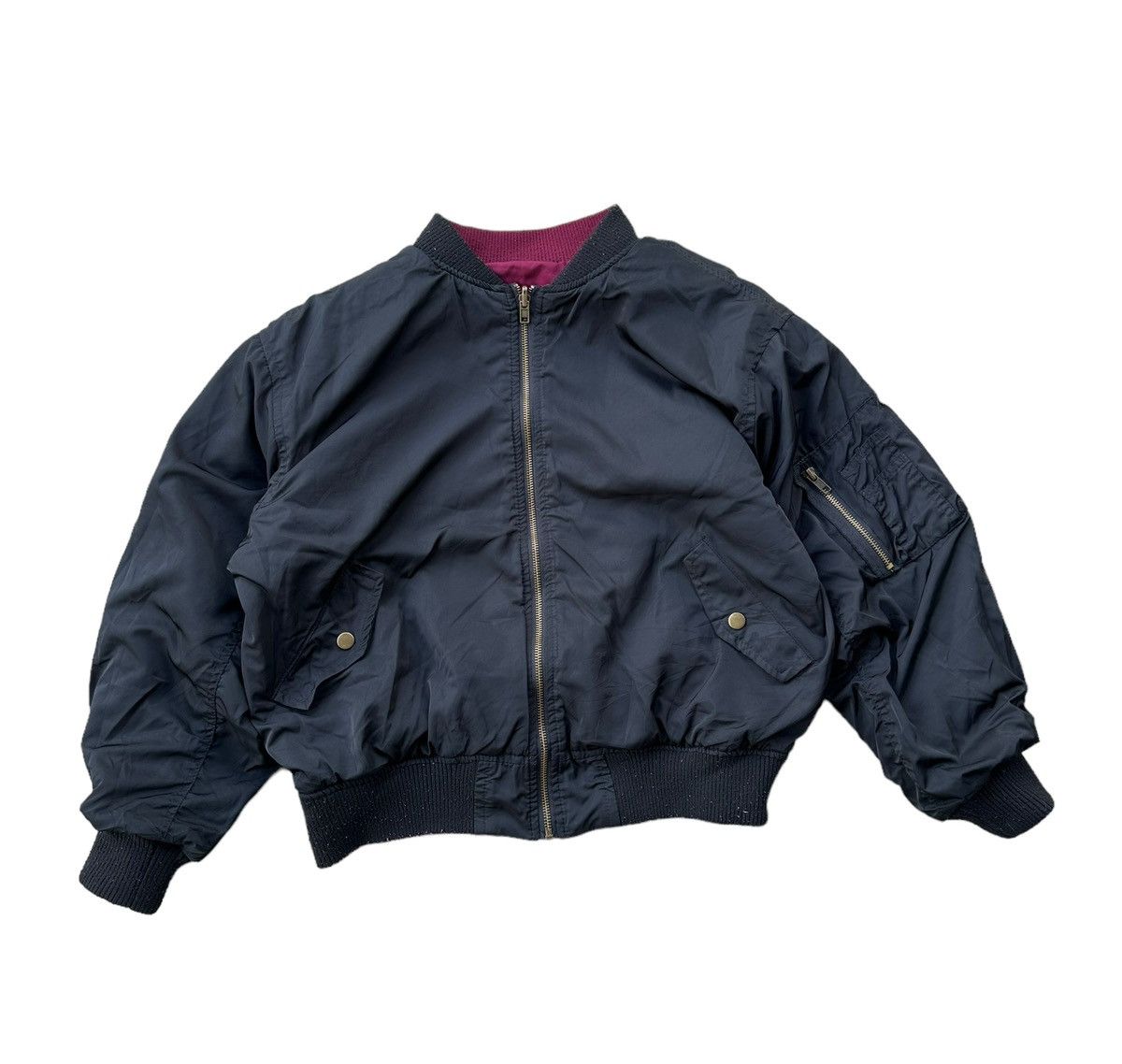 Japanese Brand Ingni reversible bomber jacket Size US M / EU 48-50 / 2 - 6 Thumbnail