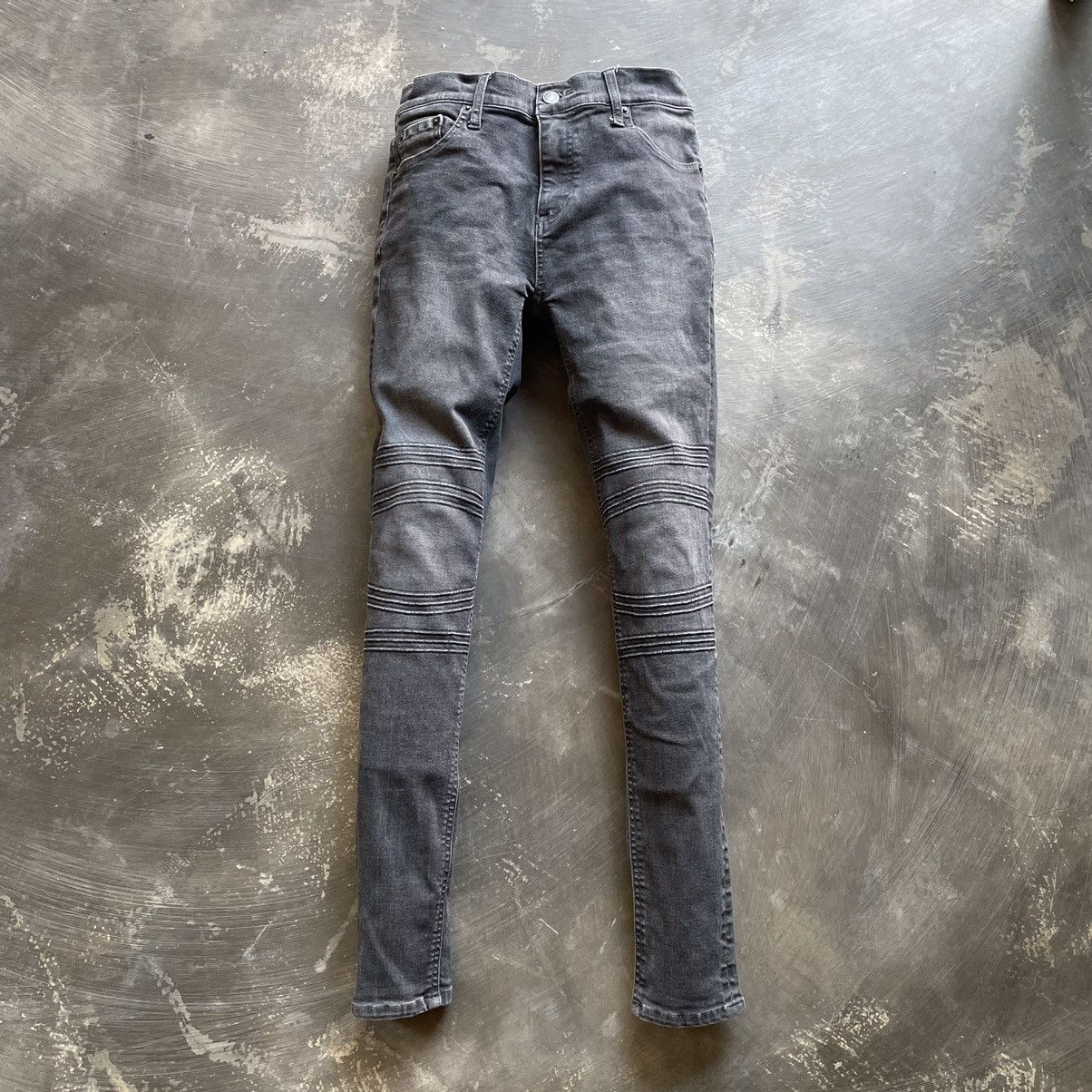 Hysteric Glamour × Japanese Brand Hysteric glamour charcoal grey denim long pants Size 28" / US 6 / IT 42 - 1 Thumbnail