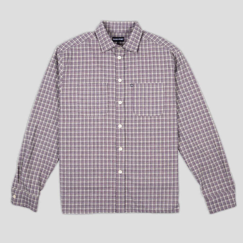 Passport PASS~PORT Workers Check Shirt size Large Size US L / EU 52-54 / 3 - 1 Thumbnail